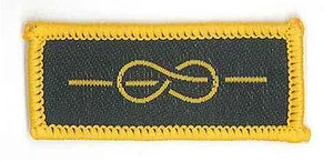 Reino Unido RESA BRITÁNICO (Rover Explorer) 15 AÑOS DE SERVICIOS Medalla Scout Emblema Parche - Imagen 1 de 1