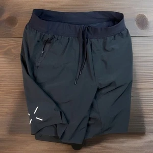 Ten Thousand The Interval Shorts Lined Black Performance Running 9'' Men Sz L - Picture 1 of 8