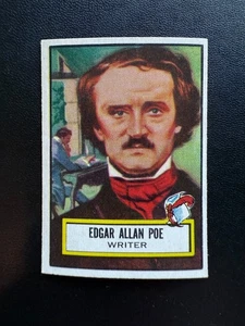 1952 Topps Look n' See Edgar Allan Poe #79 *EXMT* VERY CLEAN See Pics - Bild 1 von 2