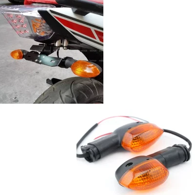 Turn Signal LED Light Indicator Blinker For Yamaha YBR 125 250 / MT-01 03 07 09 - Image 1 of 4