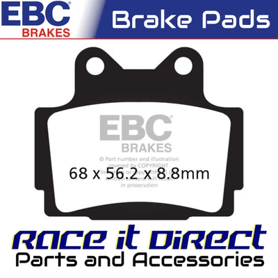 Brake Pads for YAMAHA XJ 600 S DIVERSION 1992-2001 Rear EBC — 第 1/4 张图片