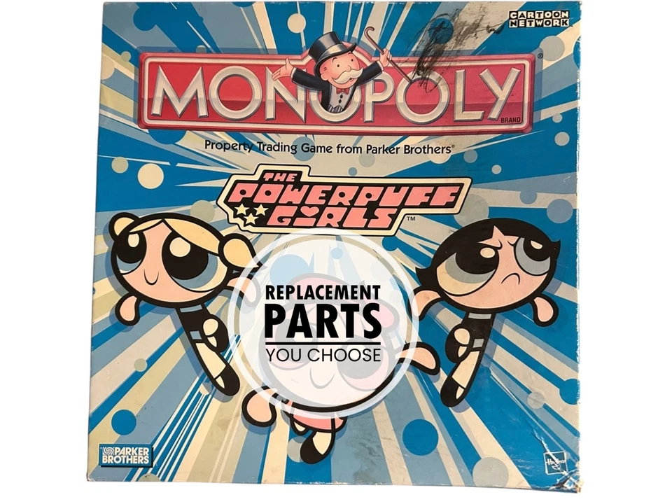 Monopoly The Powerpuff Girls 2001 PIEZAS DE REPUESTO QUE ELIJAS Foto 1 de 1