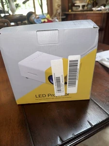 LED Projector The Most Cost-Efficient High Resolution LED Projector NIB F4 - Picture 1 of 7