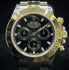 Rolex Daytona 116503 Black Dial DISCONTINUED Two Tone Yellow Gold - 2023 - Picture 1 of 8