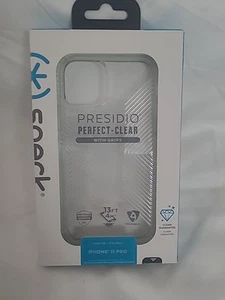 Speck Presidio Perfect Clear Grip Hybrid Case for Apple iPhone 11 Pro - Clear - Picture 1 of 5