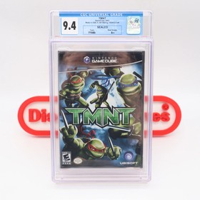 GameCube TMNT TEENAGE MUTANT NINJA TURTLES - CGC GRADED 9.4 A++! NEW & Sealed!