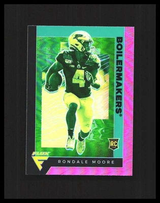 2021 Rondale Moore Rookie Card Chronicles Flux Draft Picks Pink #245 Cardinals - Image 1 of 3