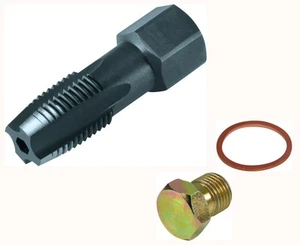 Kit de reparación de tapón de drenaje de cárter de cárter de aceite M13x1,5 para M12 x 1,5 - Imagen 1 de 1