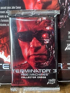 2003 COMIC IMAGES TERMINATOR 3 RISE OF THE MACHINES Hit Movie PACK 11 Cards OVP - Bild 1 von 24