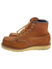 Women 9.0Us Red Wing Lace-Up Boots Classic Mock Toe/Brw/Suede// 19