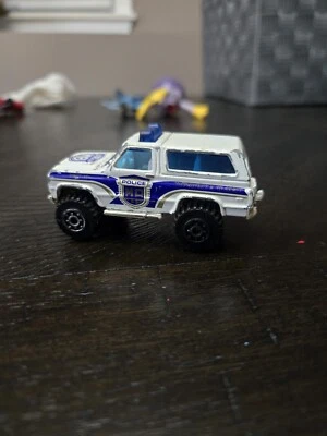 Vintage 1983 Matchbox White 4x4 Chevy Blazer, "MB Police",  Matchbox... - Image 1 of 2