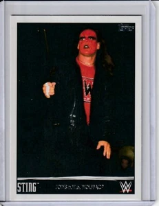 2015 Topps WWE Road To Wrestlemania #30 Sting Tribute - Joins n.W.o. Wolfpac - Foto 1 di 2