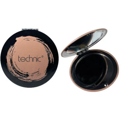 Technic Compact Mirror Single - Assorted Magnifying Small Handbag Makeup Vanity - Image 1 of 4