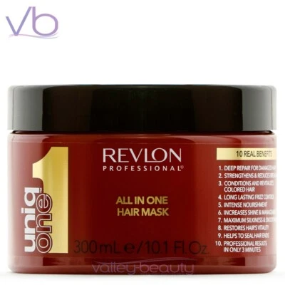 REVLON UniqOne All In One Mask| 10 Benefits Treatment for All Hair Types, 300ml - Image 1 of 2
