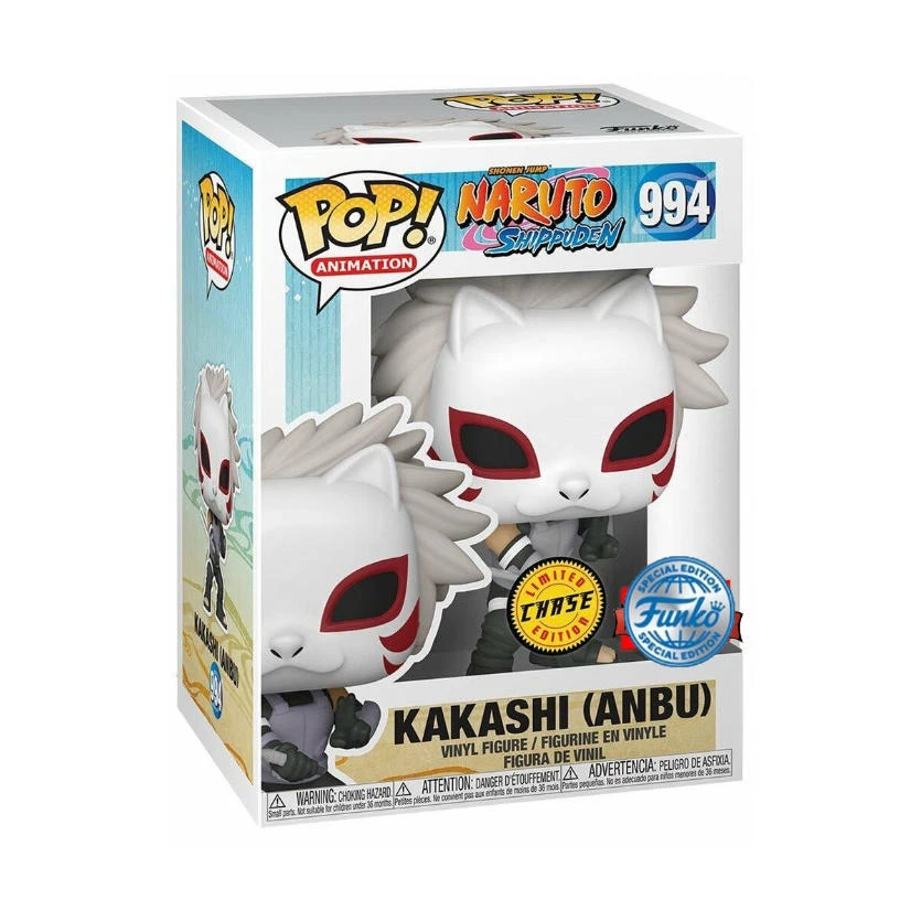 Funko Pop Naruto Shippuden Kakashi Hatake (Anbu) Exklusive Chase Vinylfigur