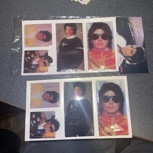 Michael Jackson Puffy Stickers 1980s. Pop Rock - Picture 1 of 1