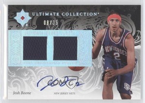 2006-07 Ultimate Collection Debut Jersey /35 Josh Boone #UD-JB Rookie Auto RC