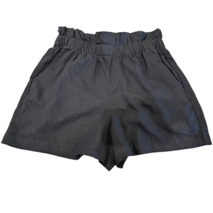 Express Black Linen & Rayon Women's Shorts - Size S - Picture 1 of 5