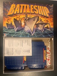 Battleship The Classic Naval Combat Game 2002 CIB w/ Extra Pieces - Picture 1 of 7