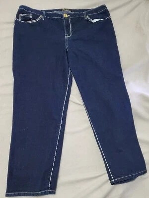 Baby Phat 111185 Women's Blue Denim Jeans 24 - Image 1 of 4