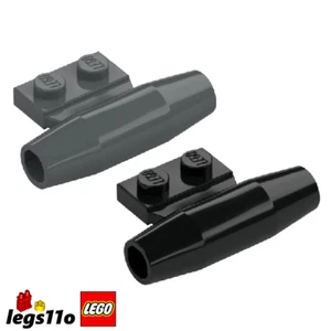 LEGO 3475 / 98302 - Pack of 1x 2x - NEW Plate 1x2 with Jet Engine & Axle Holders - Picture 1 of 5