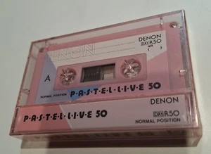 DENON PASTEL LIVE DX1 R50 KASETA MAGNETOFONOWA/D2706 - Zdjęcie 1 z 3