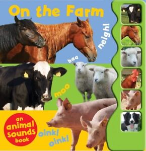 6 BUTTON SOUND BOOK - ON THE FARM-N/A