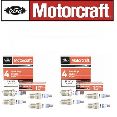 Set Of 8 Ford Motorcraft Copper Spark Plugs For 	RANGER	1989-1992 - Image 1 of 3