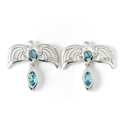 Ravenclaw Diadem Harry Potter Stud Earrings in Sterling Silver - Image 1 of 3