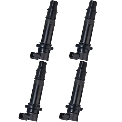4Pack Ignition Coil for Yamaha YZF-R1 Vmax 1700 FZ1 F6T558 5PW-82310-00 - Imagem 1 de 4