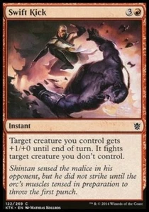 MTG Swift Kick - KTK Khans of Tarkir NM - Picture 1 of 1