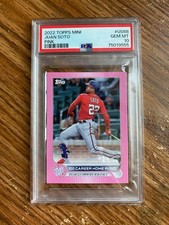 2022 Topps Mini JUAN SOTO #US68 Pink Parallel Update 9/25 PSA 10