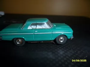 DASH MOTORSPORTS FORD FAIRLANE TJET SLOT CAR green/white INT NEW NOS - Picture 1 of 7