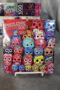 Puzzlebug Deluxe 500 PIEZAS MÁS GRUESAS "Cerámica Tradicional Mexicana Colorida" NUEVO - Imagen 1 de 2