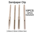 1PCS/12PCS Shank Sandpaper Clamp Split Mandrels Long Abrasive Holder ClipLDUK _j