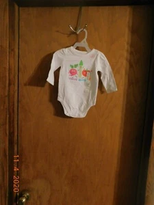 Wonder Nation 2 Long Sleeve Bodysuits----6-9 Month - Picture 1 of 2