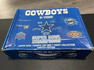 Dallas Cowboys Limited Edition Super Bowl Champs Cap And T Shirt Collection - Picture 1 of 15