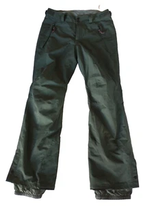 ONeill Snow Ski Board Pants Size Med Green Hyperdry Waterproof Breathable 32/31 - Picture 1 of 16