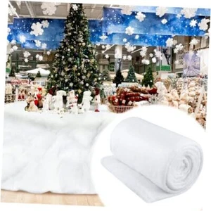 Pack 5 x0ft Christmas Snow Blanket for Christmas Village Fake Artificial 1 - Picture 1 of 7