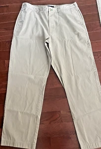 HOMBRE Tommy Hilfiger 2006 frente plano caqui beige 38/34 - Imagen 1 de 9