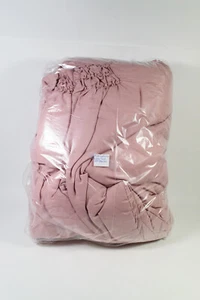 NWOT Bed Bath & Beyond Mila Lilac Purple Ruched Twin Comforter Blanket - Picture 1 of 3