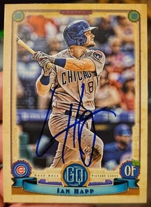 2019 Topps Gypsy Queen Ian Happ Signed Auto #68 Chicago Cubs TOUGH - Picture 1 of 2