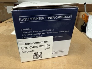 LCL Toner cartridge LCL -831DN 821183 magenta 27k Ricoh PRINTER - New - Picture 1 of 2