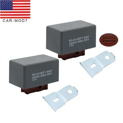 2PCS Fuel Pump Main Relay for 1990-97 Honda Accord - Replacement Part - Imagem 1 de 4