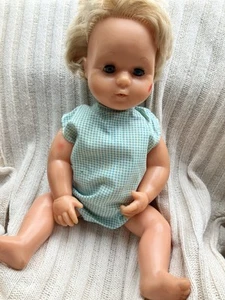 Tiny Tears Doll 1960s , With Original Outfit 16D - Picture 1 of 21