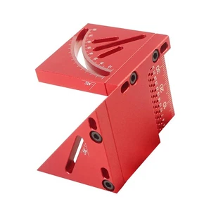 45/90 Degree Aluminum Alloy Woodworking Square Protractor, Multi Angle Measur... - Bild 1 von 7