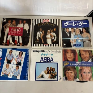 Japan Vinyl 7’ Lot 6 x EP Abba Dancing Queen &Others - Picture 1 of 7