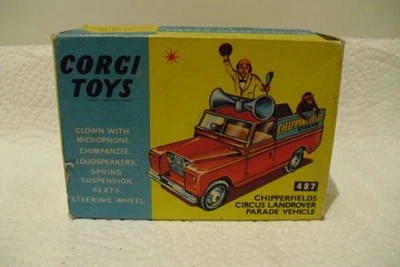Corgi Toys 487 Chipperfields Land Rover Parade Vehicle in OVP !! - Bild 1 von 4