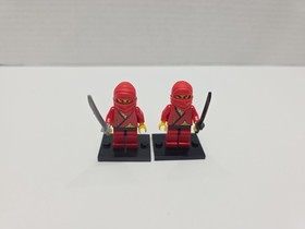 LEGO Red Ninja minifigure 3051 3053 3052 3074 3050 mini figure