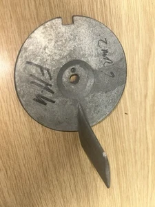 ZINC Aluminium Trim Tab ANODE for Mariner 18HP 25HP 2-Stroke Outboard Gearbox - Picture 1 of 2